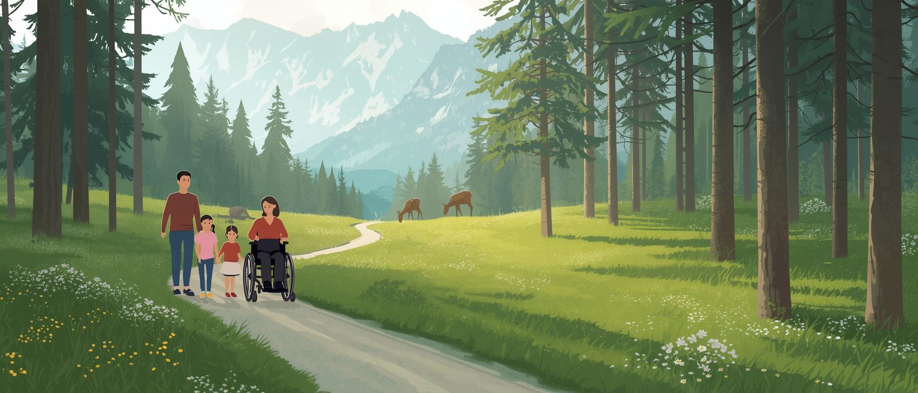 Trails, Easy Walks, Wildlife and Accessibility
