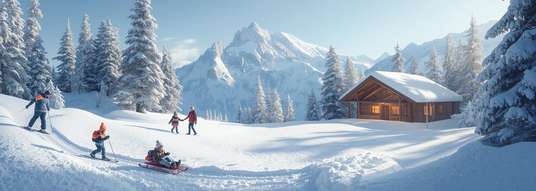 Winter Fun, Ski Schools, Sledding and Mountain Huts